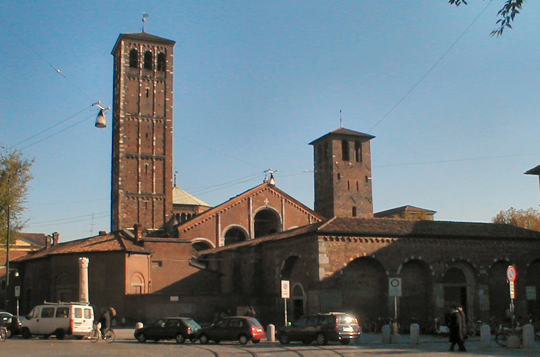 Milan — Basilica di Sant'Ambrogio