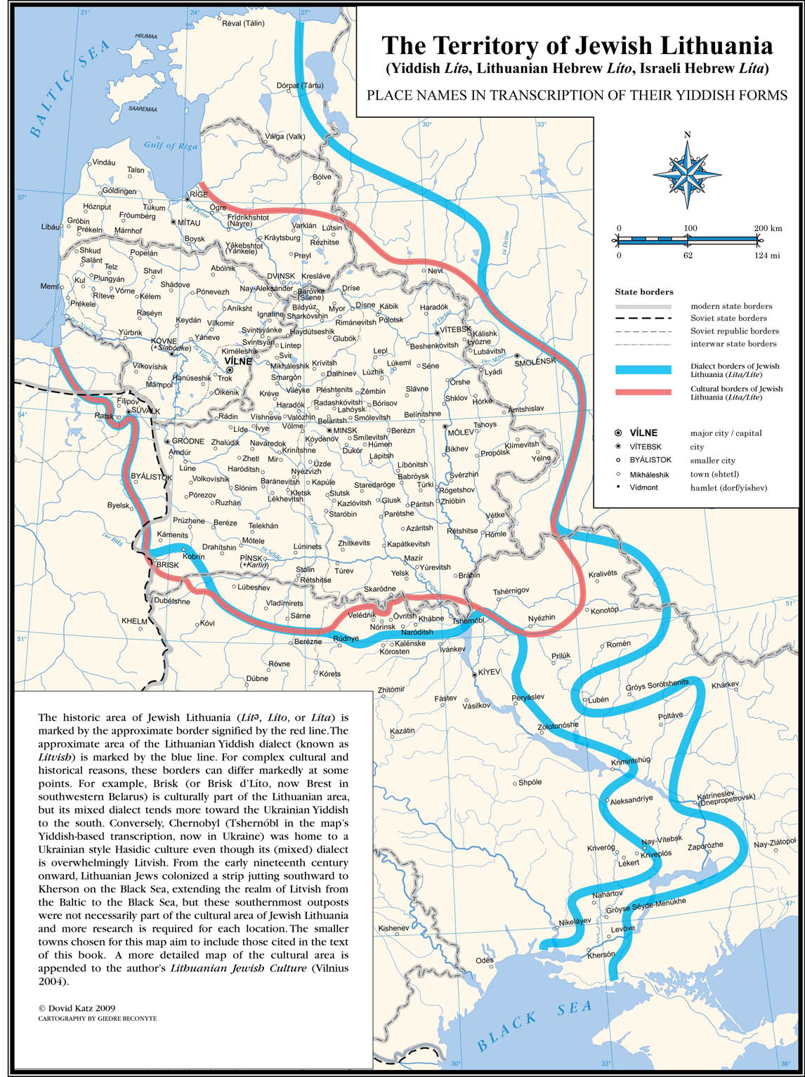 Vilnius — Quartier juif et rue Pylimo