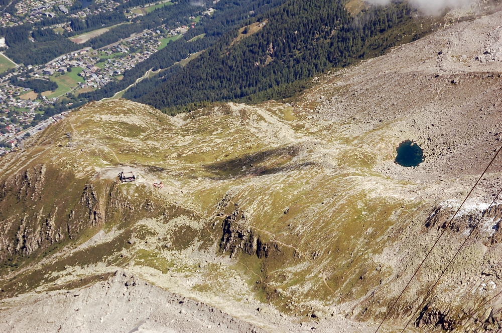 Aiguille Verte depuis le Plan de l'Aiguille