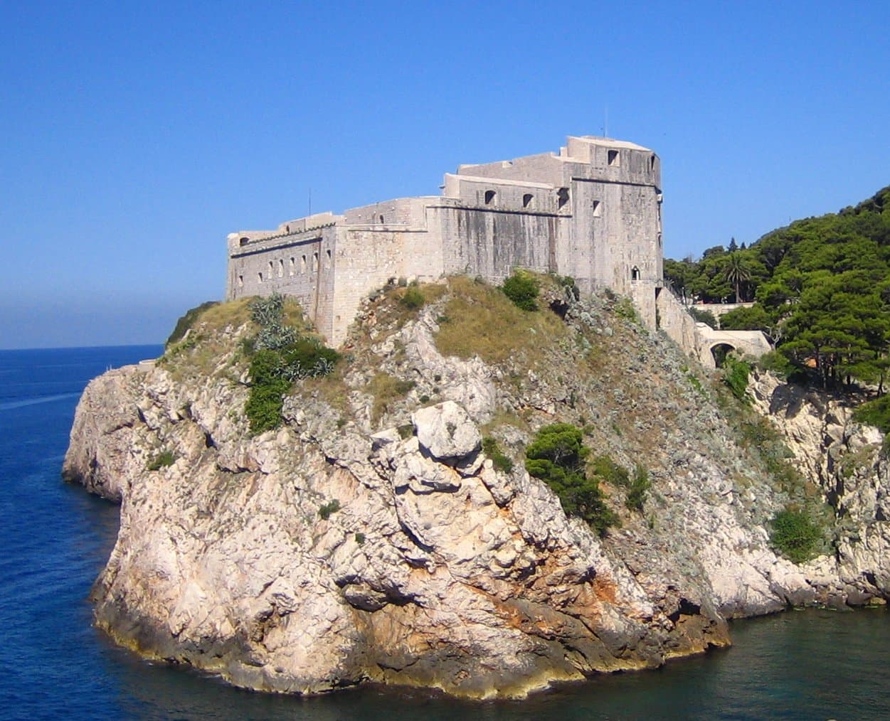 Dubrovnik — Forteresse Lovrijenac