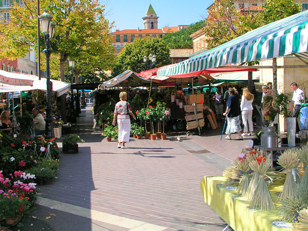 Cours Saleya — Marché du matin