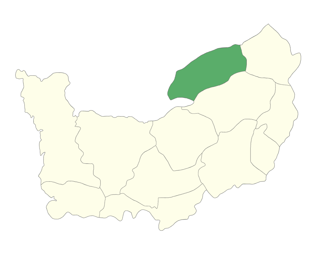 Plateau de Caux au-dessus d'Étretat